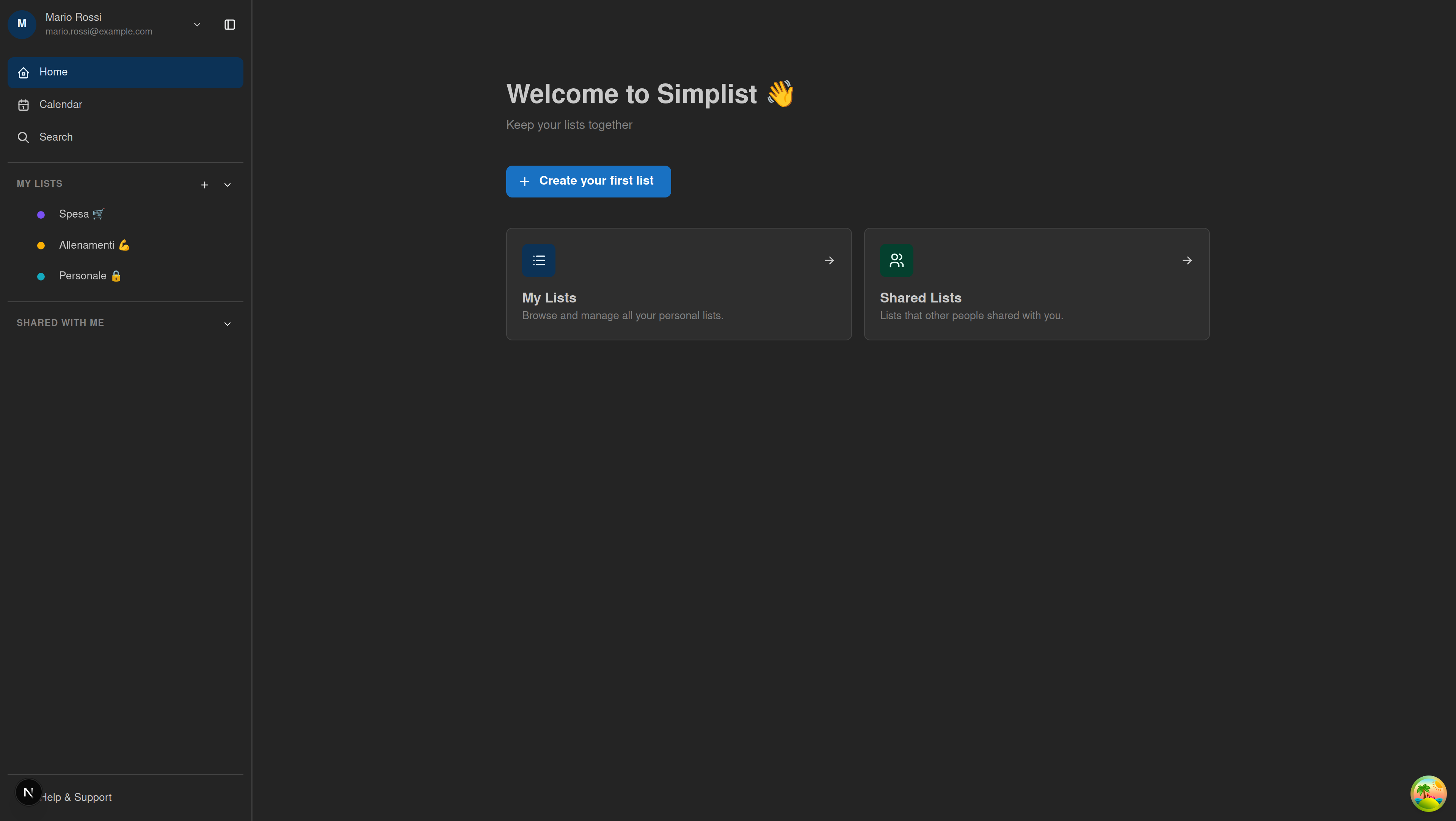 Simplist - schermata 6